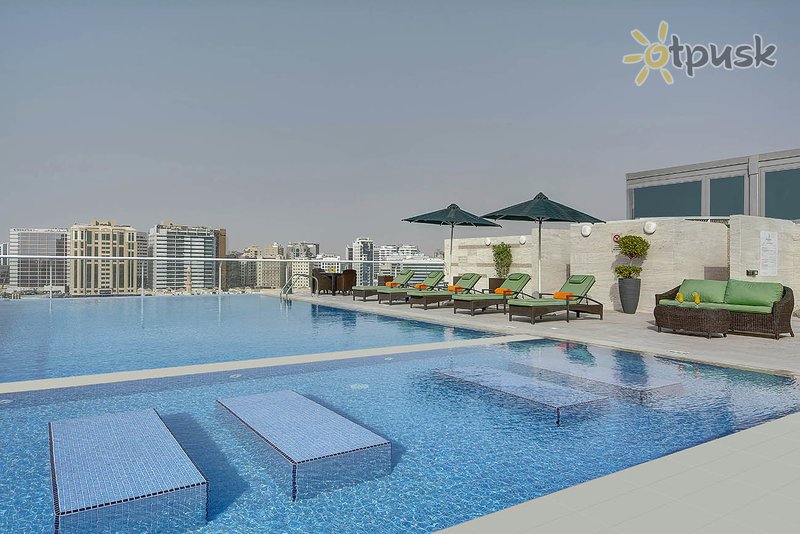 Фото отеля Al Khoory Atrium Hotel 4* Дубай ОАЭ экстерьер и бассейны