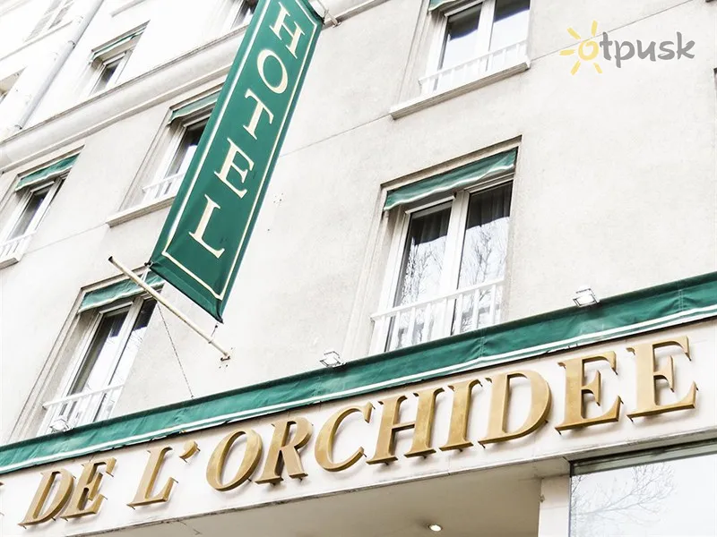 Фото отеля Orchidee 3* Париж Франция экстерьер и бассейны