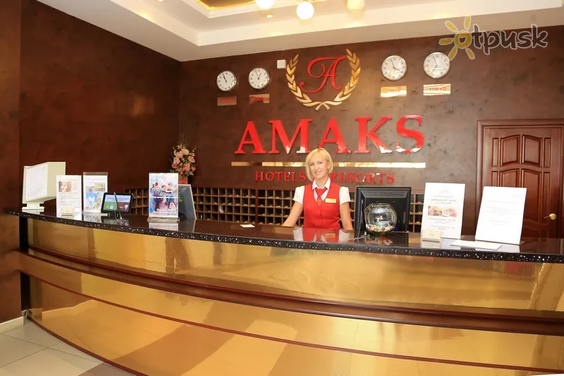 Фото отеля Амакс Отель Омск 3* Омск россия лобби и интерьер