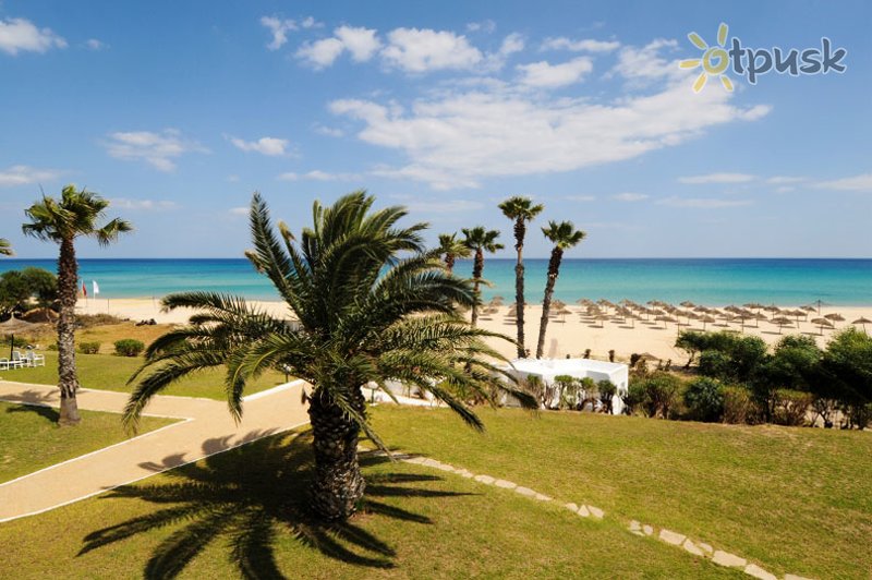 Фото отеля El Mouradi Beach 4* Хаммамет Тунис экстерьер и бассейны
