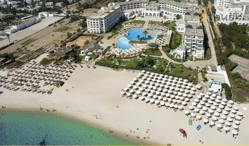 Фото отеля El Mouradi Palm Marina 5* Port El Kantaoui Tunisija pludmale