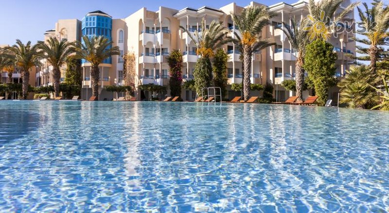 Фото отеля Hasdrubal Thalassa & Spa Yasmine Hammamet 5* Хаммамет Тунис экстерьер и бассейны