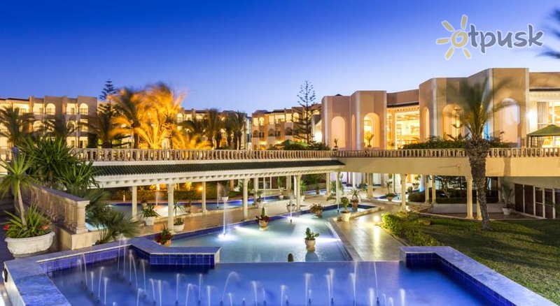 Фото отеля Hasdrubal Thalassa & Spa Yasmine Hammamet 5* Хаммамет Тунис экстерьер и бассейны