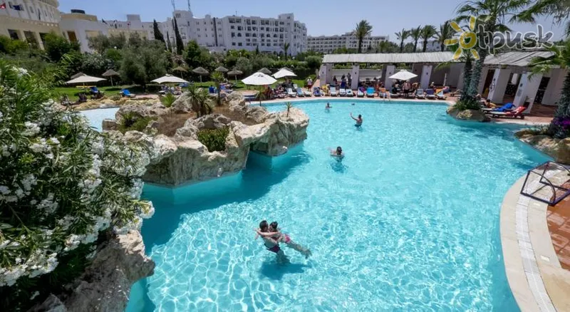 Фото отеля Medina Solaria & Thalasso 5* Хаммамет Тунис экстерьер и бассейны