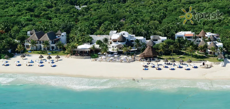 Фото отеля Belmond Maroma Resort & Spa 5* Ривьера Майя Мексика пляж