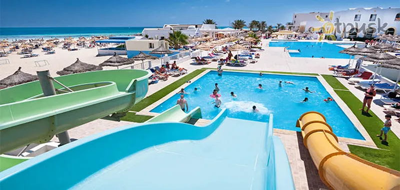Фото отеля Club Calimera Yati Beach 4* par. Džerba Tunisija akvaparks, slidkalniņi
