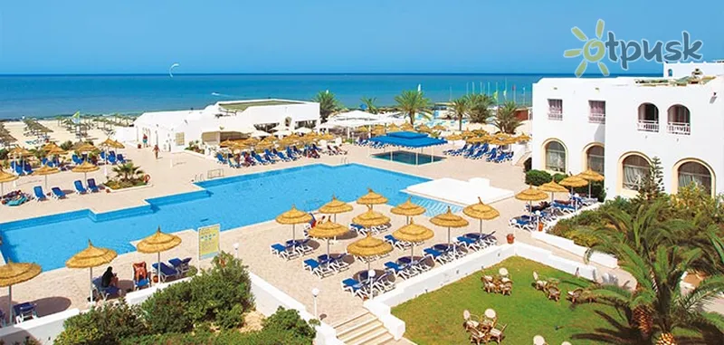 Фото отеля Club Calimera Yati Beach 4* par. Džerba Tunisija ārpuse un baseini