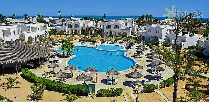 Фото отеля Sun Club 3* о. Джерба Тунис экстерьер и бассейны