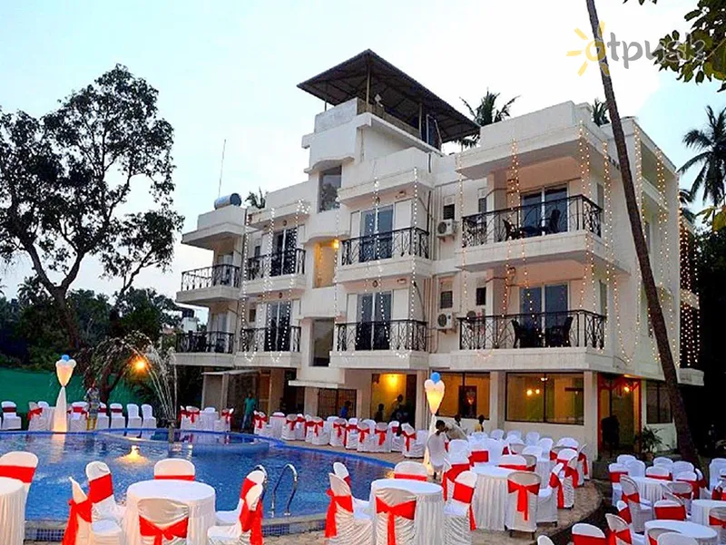 Фото отеля Gulmohar Resort 3* Ziemeļu goa Indija ārpuse un baseini