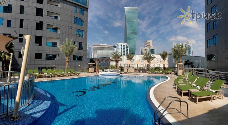Фото отеля Damac Maison De Ville Breeze 4* Дубай ОАЭ экстерьер и бассейны
