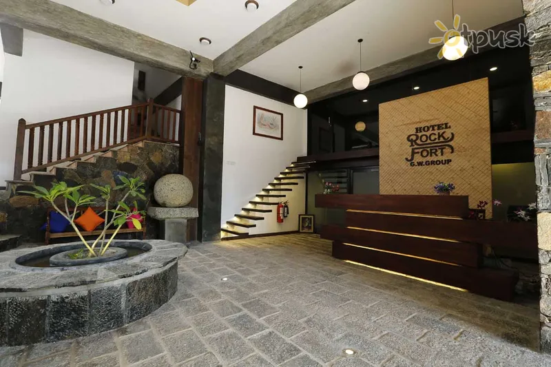 Фото отеля Rock Fort Hotel 3* Унаватуна Шри-Ланка лобби и интерьер