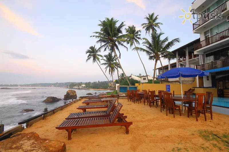 Фото отеля Rock Fort Hotel 3* Unawatuna Šri Lanka papludimys