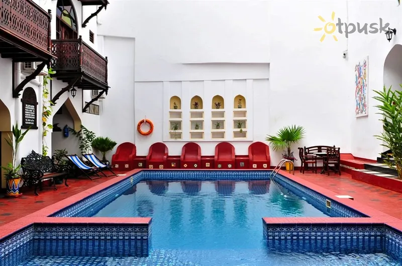 Фото отеля Dhow Palace Hotel 3* Zanzibaro miestas Tanzanija išorė ir baseinai
