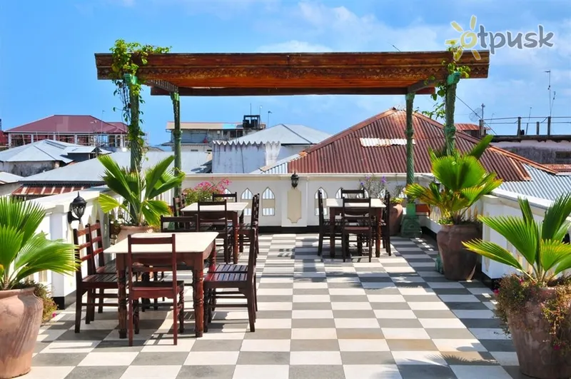 Фото отеля Dhow Palace Hotel 3* Zanzibaro miestas Tanzanija barai ir restoranai