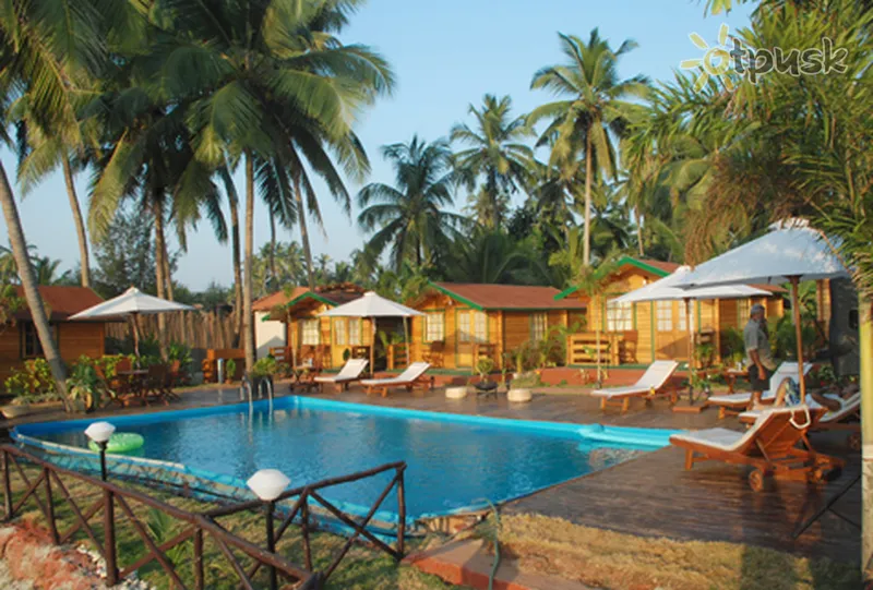 Фото отеля Micasa Beach Resort 3* Šiaurės Goa Indija išorė ir baseinai