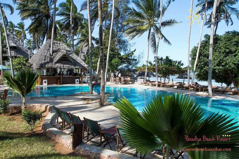 Фото отеля Paradise Beach Resort 4* Uroa Tanzanija išorė ir baseinai