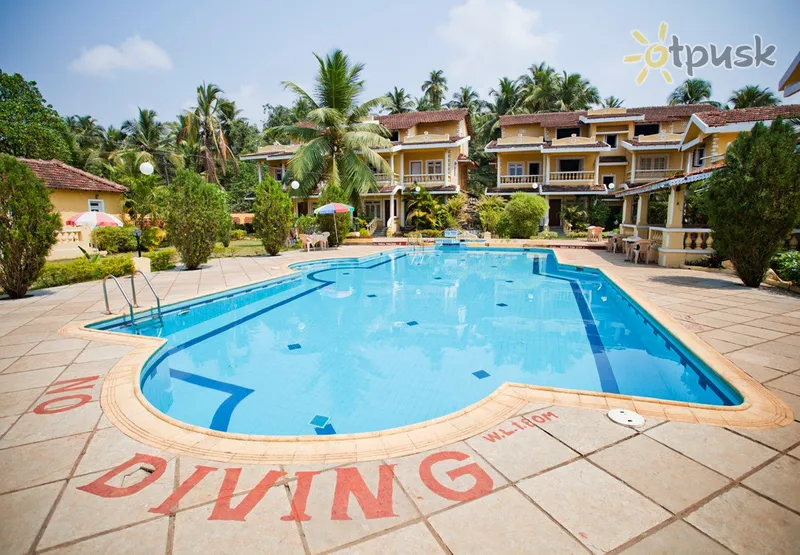 Фото отеля Pifran Holiday Beach Resort 2* Dienvidu goa Indija ārpuse un baseini