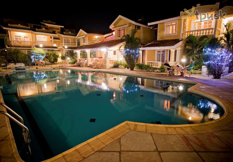 Фото отеля Pifran Holiday Beach Resort 2* Pietų goa Indija išorė ir baseinai