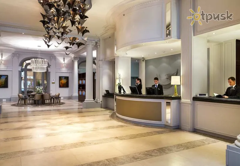 Фото отеля Paris Marriott Opera Ambassador Hotel 4* Paryžius Prancūzija fojė ir interjeras