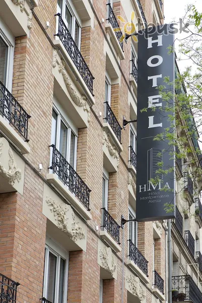 Фото отеля Montparnasse Alesia Hotel 3* Париж Франция экстерьер и бассейны