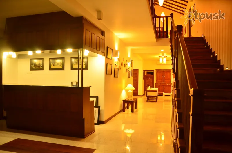 Фото отеля White Villa Resort 3* Ahungalla Šrilanka vestibils un interjers
