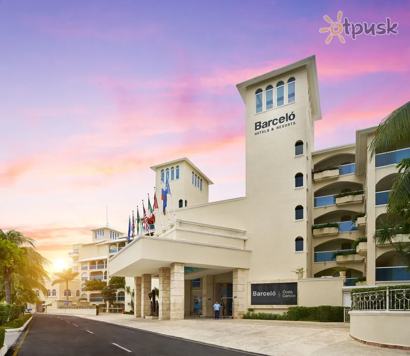Фото отеля Occidental Costa Cancun 4* Канкун Мексика экстерьер и бассейны