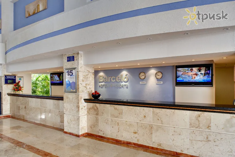 Фото отеля Occidental Costa Cancun 4* Канкун Мексика лобі та інтер'єр