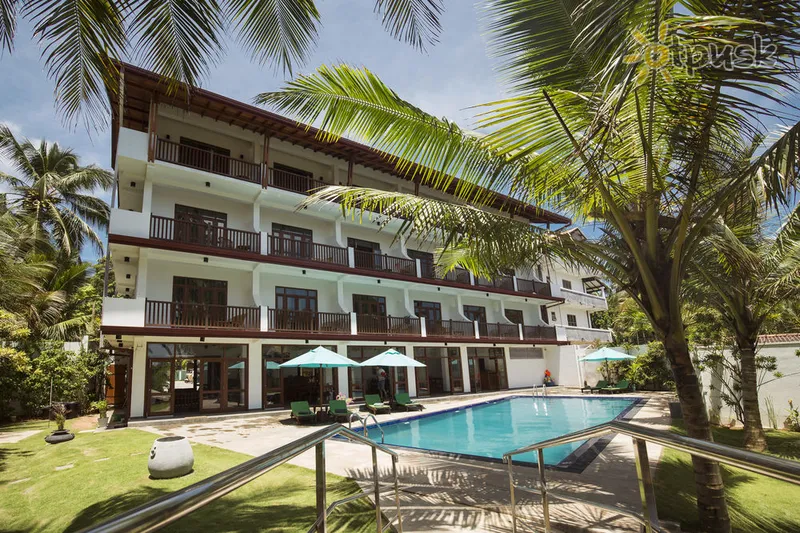 Фото отеля Rockside Beach Resort 3* Induruva Šrilanka ārpuse un baseini