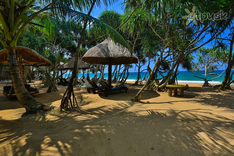 Фото отеля Thejan Beach Cabanas 4* Induruva Šri Lanka papludimys