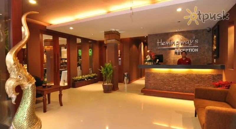 Фото отеля Hemingways Hotel 3* о. Пхукет Таиланд лобби и интерьер
