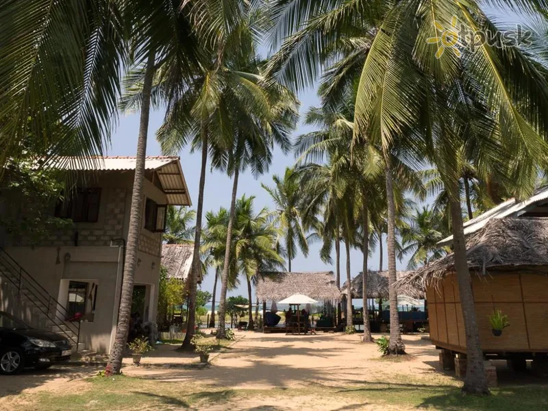 Фото отеля Diyamba Beach Resort 3* Kalpitija Šri Lanka išorė ir baseinai