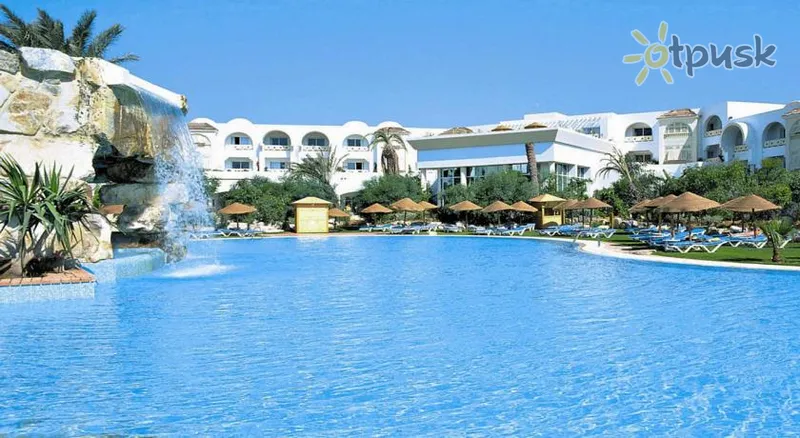 Фото отеля Shell Beach Hotel & Spa 4* Хаммамет Тунис экстерьер и бассейны