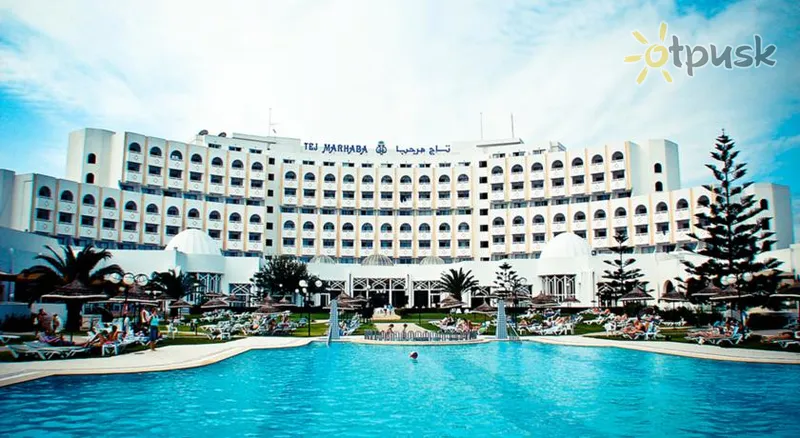 Фото отеля Tej Marhaba 4* Sousse Tunisija ārpuse un baseini
