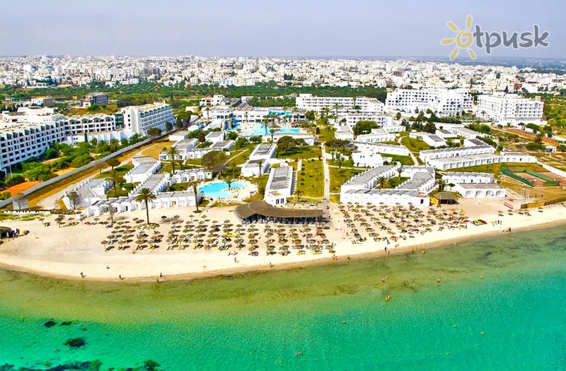 Фото отеля Thalassa Sousse Resort & Aquapark 4* Sousse Tunisija pludmale