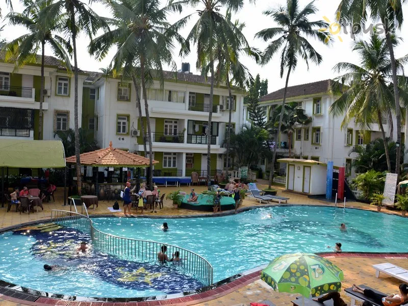 Фото отеля Alor Grande Holiday Resort 3* Šiaurės Goa Indija išorė ir baseinai