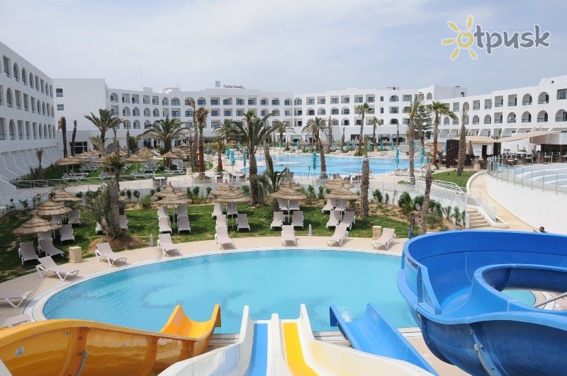 Фото отеля Vincci Nozha Beach & Spa 4* Хаммамет Тунис аквапарк, горки