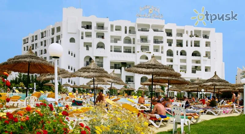 Фото отеля Yasmine Beach Hotel 4* Hammamets Tunisija ārpuse un baseini
