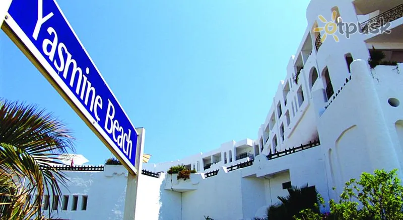 Фото отеля Yasmine Beach Hotel 4* Hammamets Tunisija ārpuse un baseini