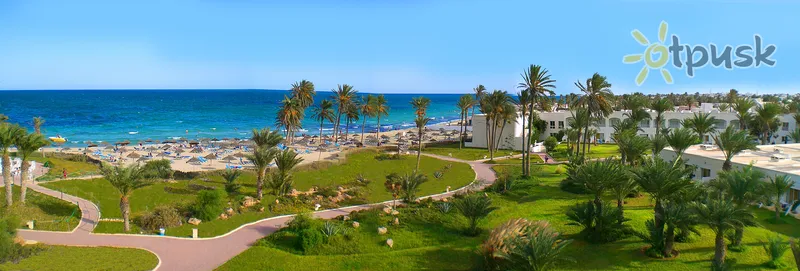 Фото отеля Zephir Spa & Hotel 4* par. Džerba Tunisija ārpuse un baseini