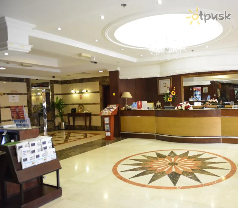 Фото отеля Al Manar Deluxe Hotel Apartments 4* Дубай ОАЭ лобби и интерьер