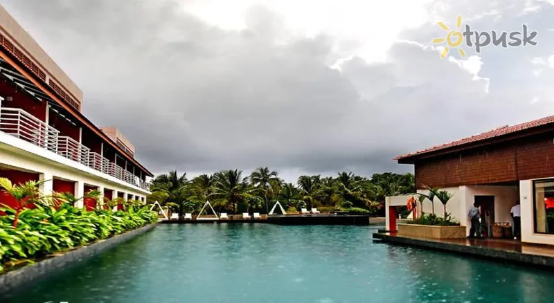 Фото отеля Planet Hollywood Beach Resort Goa 5* Pietų goa Indija išorė ir baseinai
