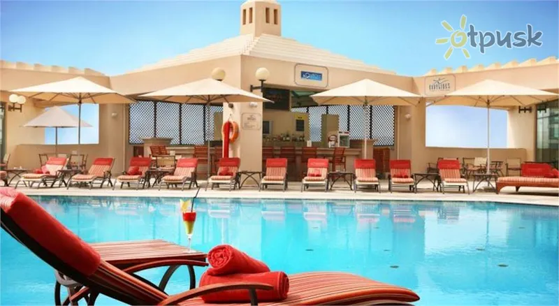 Фото отеля Movenpick Grand Al Bustan 5* Дубай ОАЕ екстер'єр та басейни