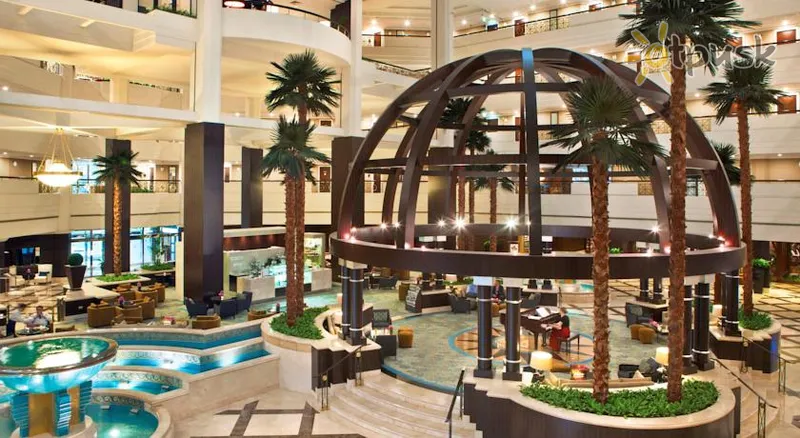 Фото отеля Movenpick Grand Al Bustan 5* Дубай ОАЕ лобі та інтер'єр