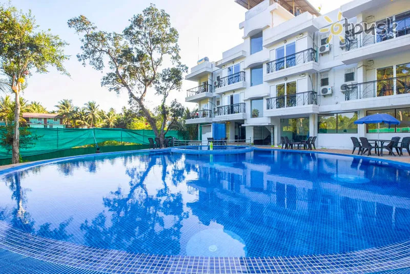 Фото отеля Gulmohar Resort 3* Ziemeļu goa Indija ārpuse un baseini