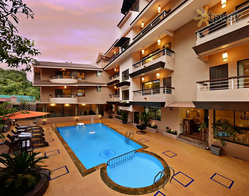 Фото отеля La Sunila Suites 3* Šiaurės Goa Indija išorė ir baseinai