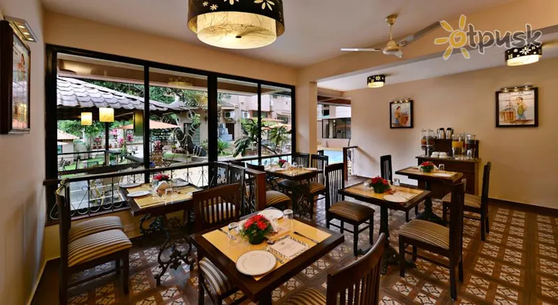 Фото отеля La Sunila Suites 3* Šiaurės Goa Indija barai ir restoranai