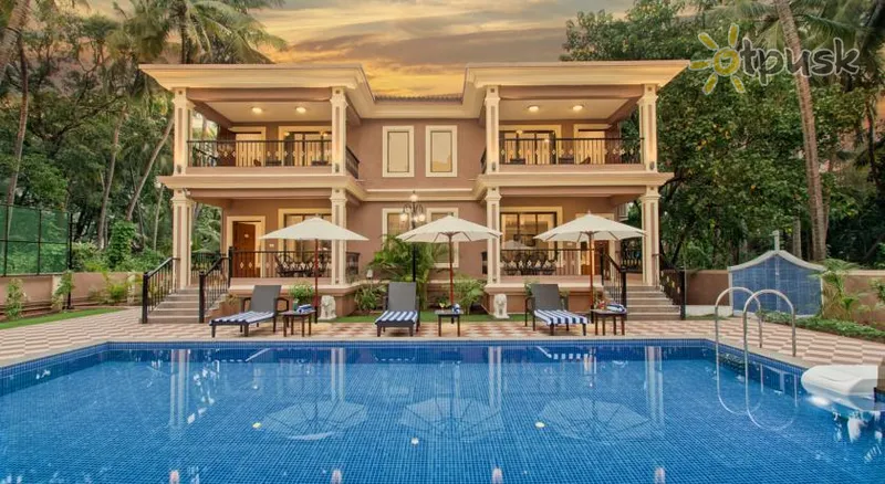 Фото отеля Seashell Suites & Villas 4* Šiaurės Goa Indija išorė ir baseinai