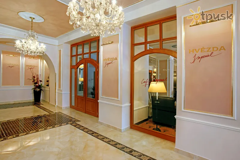 Фото отеля Imperial 4* Марианске-Лазне Чехия лобби и интерьер