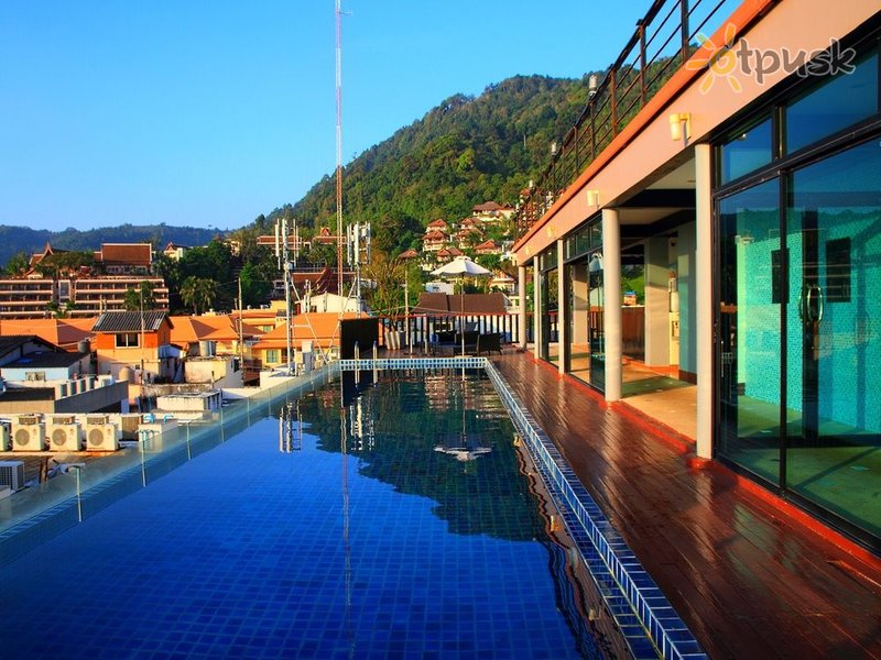 Фото отеля 7Q Patong Beach Hotel 3* apie. Puketas Tailandas išorė ir baseinai