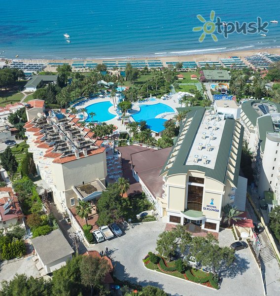 Фото отеля Iz Flower Side Beach Hotel 4* Сиде Турция экстерьер и бассейны